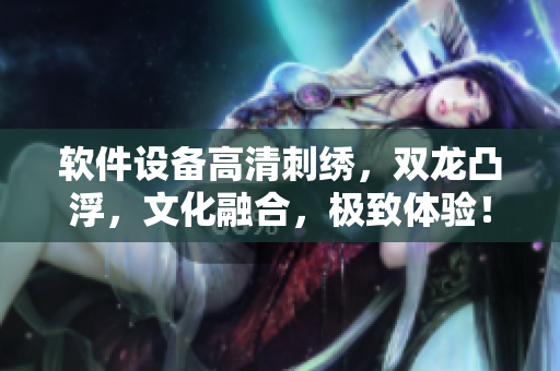 软件设备高清刺绣，双龙凸浮，文化融合，极致体验！