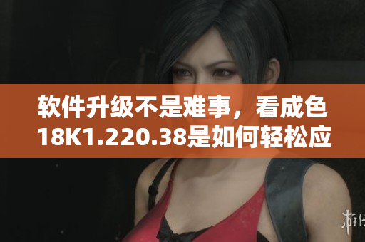 软件升级不是难事，看成色18K1.220.38是如何轻松应用