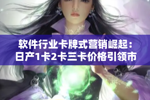 软件行业卡牌式营销崛起：日产1卡2卡三卡价格引领市场趋势