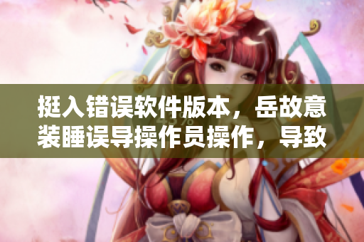 挺入错误软件版本，岳故意装睡误导操作员操作，导致软件未能正确安装。