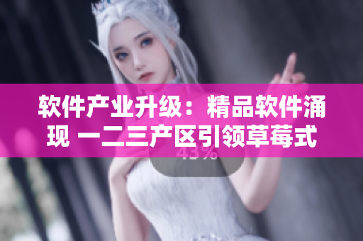 软件产业升级：精品软件涌现 一二三产区引领草莓式增长
