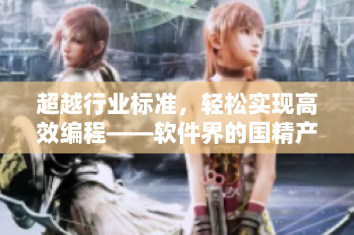 超越行业标准，轻松实现高效编程——软件界的国精产品8220