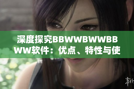 深度探究BBWWBWWBBWW软件：优点、特性与使用技巧
