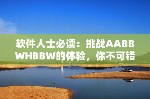 软件人士必读：挑战AABBWHBBW的体验，你不可错过的实用指南