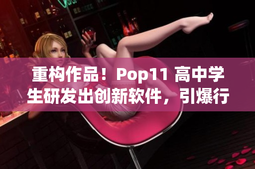 重构作品！Pop11 高中学生研发出创新软件，引爆行业热议