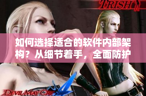 如何选择适合的软件内部架构？从细节着手，全面防护安全风险！