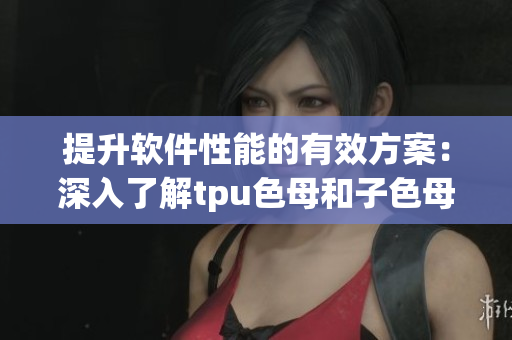 提升软件性能的有效方案：深入了解tpu色母和子色母的优势