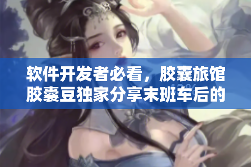 软件开发者必看，胶囊旅馆胶囊豆独家分享末班车后的高效开发技巧