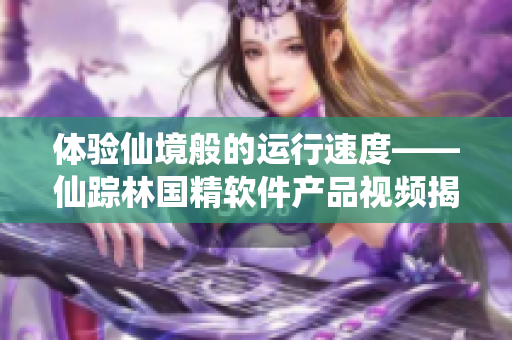 体验仙境般的运行速度——仙踪林国精软件产品视频揭秘
