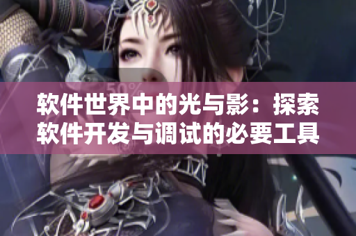 软件世界中的光与影：探索软件开发与调试的必要工具