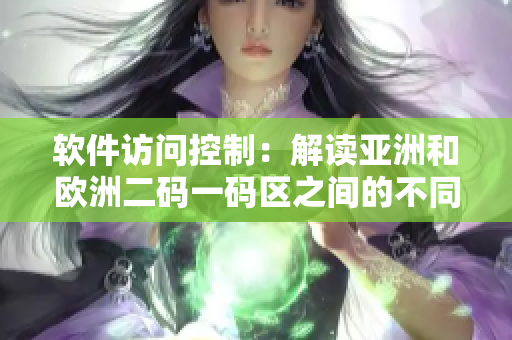 软件访问控制：解读亚洲和欧洲二码一码区之间的不同
