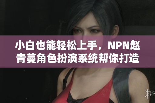 小白也能轻松上手，NPN赵青蔓角色扮演系统帮你打造个性化软件体验