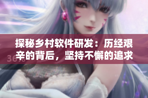 探秘乡村软件研发：历经艰辛的背后，坚持不懈的追求与创新
