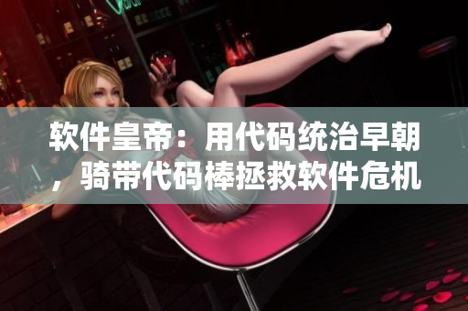 软件皇帝：用代码统治早朝，骑带代码棒拯救软件危机