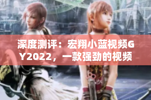 深度测评：宏翔小蓝视频GY2022，一款强劲的视频编码软件