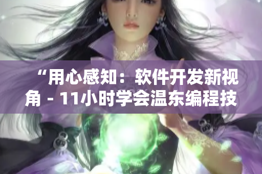 “用心感知：软件开发新视角 - 11小时学会温东编程技巧”