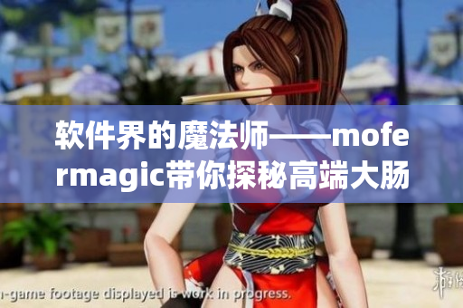 软件界的魔法师——mofermagic带你探秘高端大肠交技巧