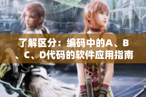 了解区分：编码中的A、B、C、D代码的软件应用指南