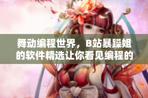 舞动编程世界，B站暴躁姐的软件精选让你看见编程的美丽