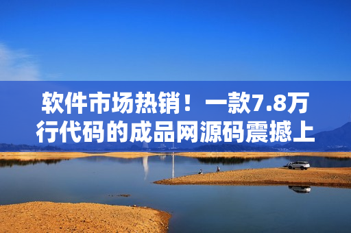 软件市场热销！一款7.8万行代码的成品网源码震撼上线，惊艳众人！