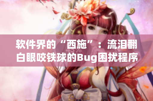 软件界的“西施”：流泪翻白眼咬铁球的Bug困扰程序员