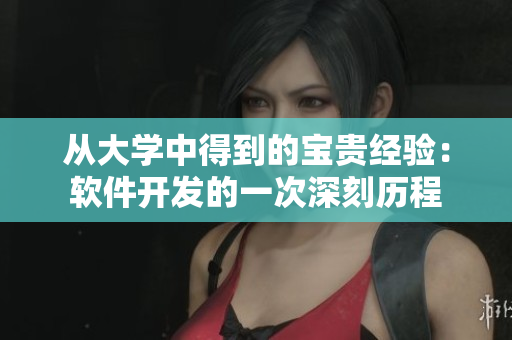 从大学中得到的宝贵经验：软件开发的一次深刻历程