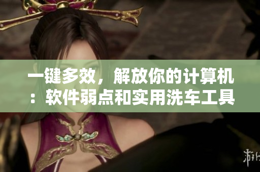 一键多效，解放你的计算机：软件弱点和实用洗车工具介绍