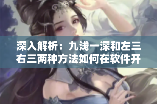 深入解析：九浅一深和左三右三两种方法如何在软件开发中应用？