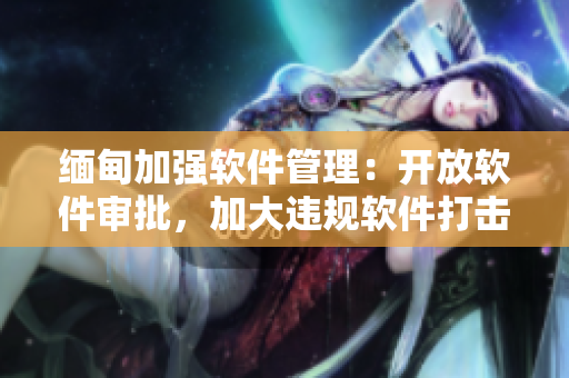 缅甸加强软件管理：开放软件审批，加大违规软件打击力度