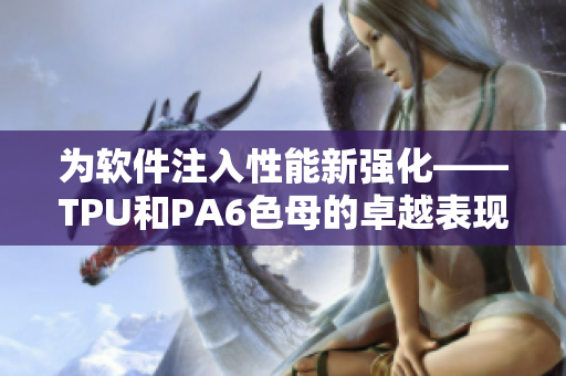 为软件注入性能新强化——TPU和PA6色母的卓越表现