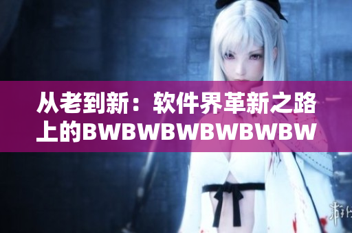 从老到新：软件界革新之路上的BWBWBWBWBWBWBW