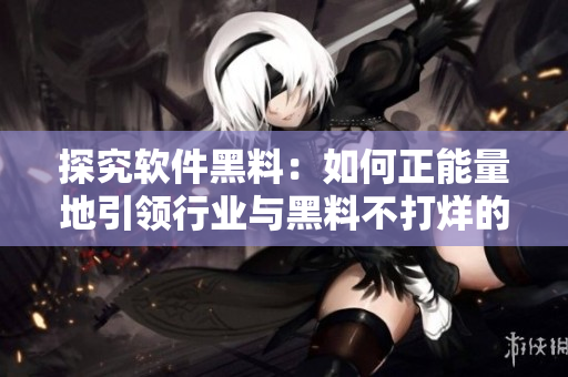 探究软件黑料：如何正能量地引领行业与黑料不打烊的解决方案