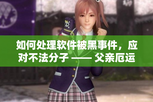 如何处理软件被黑事件，应对不法分子 —— 父亲厄运的教训