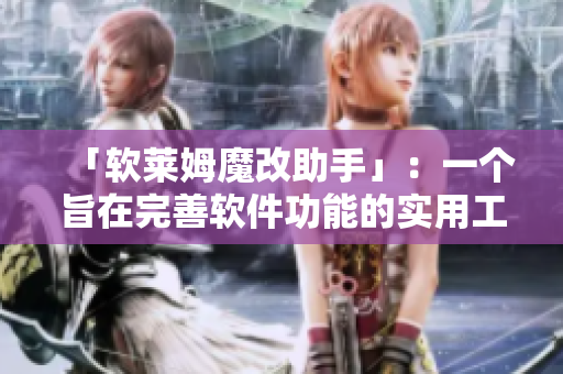 「软莱姆魔改助手」：一个旨在完善软件功能的实用工具