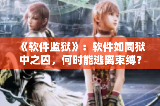 《软件监狱》：软件如同狱中之囚，何时能逃离束缚？