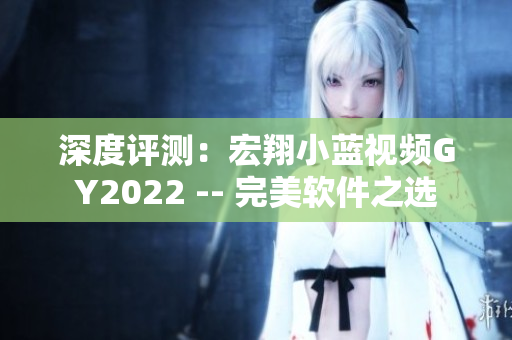 深度评测：宏翔小蓝视频GY2022 -- 完美软件之选