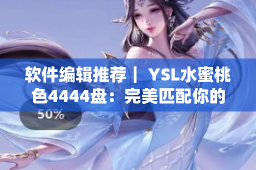 软件编辑推荐｜ YSL水蜜桃色4444盘：完美匹配你的系统风格