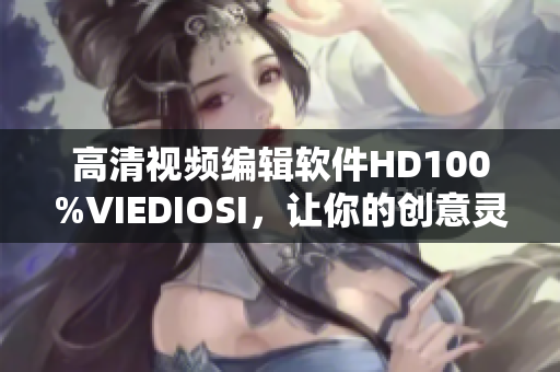 高清视频编辑软件HD100%VIEDIOSI，让你的创意灵感得以实现