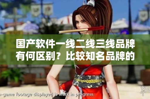 国产软件一线二线三线品牌有何区别？比较知名品牌的软件特点探究