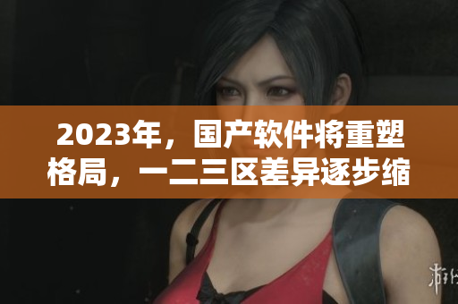 2023年，国产软件将重塑格局，一二三区差异逐步缩小！