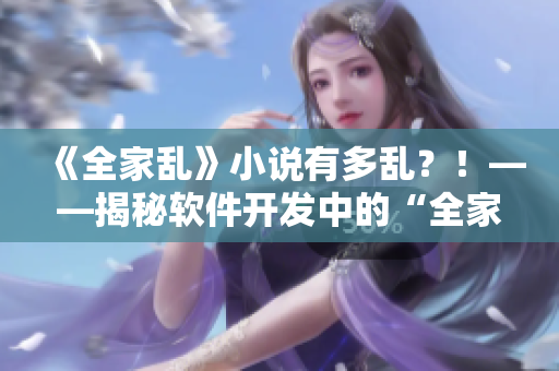 《全家乱》小说有多乱？！——揭秘软件开发中的“全家乱”现象