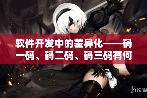 软件开发中的差异化——码一码、码二码、码三码有何不同之处？
