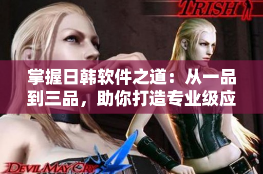 掌握日韩软件之道：从一品到三品，助你打造专业级应用程序