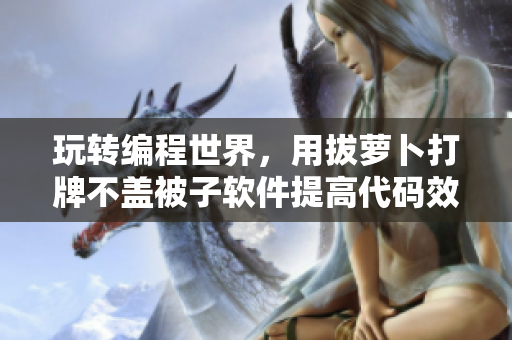 玩转编程世界，用拔萝卜打牌不盖被子软件提高代码效率