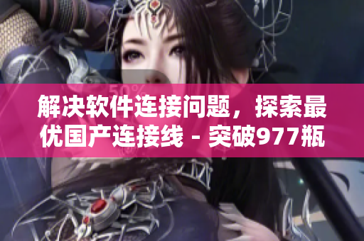 解决软件连接问题，探索最优国产连接线 - 突破977瓶颈
