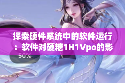 探索硬件系统中的软件运行：软件对硬糖1H1Vpo的影响