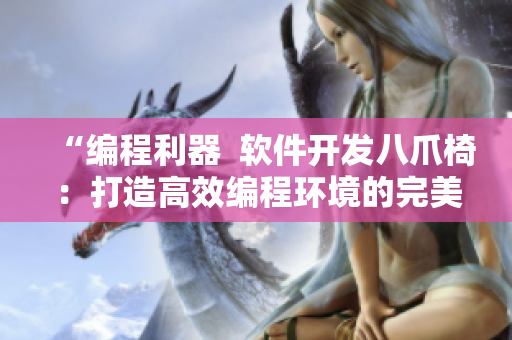 “编程利器  软件开发八爪椅：打造高效编程环境的完美工具”