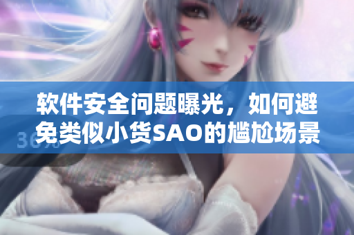 软件安全问题曝光，如何避免类似小货SAO的尴尬场景？