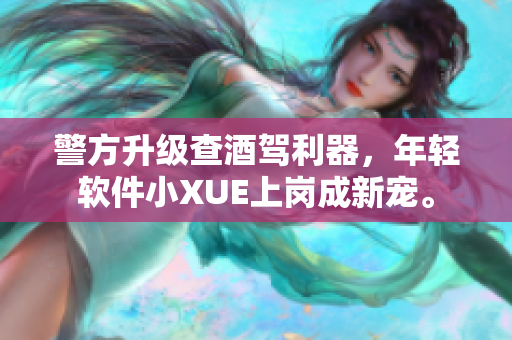 警方升级查酒驾利器，年轻软件小XUE上岗成新宠。