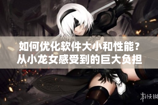 如何优化软件大小和性能？从小龙女感受到的巨大负担谈起